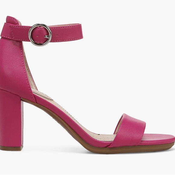 LifeStride Averly ankle strap block heel sandal size 8wide - Picture 2 of 6